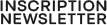 inscription newsletter